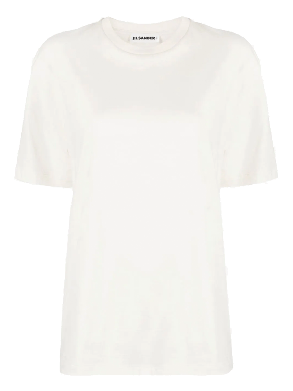 Jil Sander Cotton Cashmere T-Shirt Natural 1