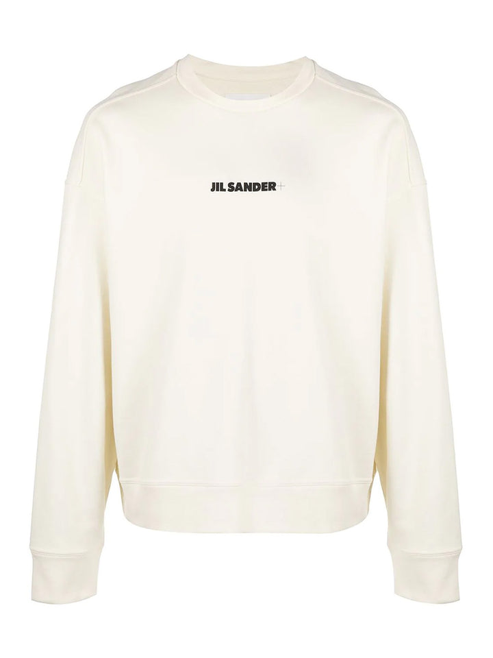        Jil-Sander-Logo-J-Sweatshirt-Natural-1