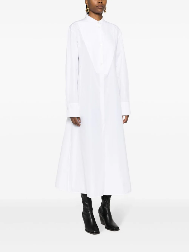 Jil-Sander-Poplin-Dress-White-3