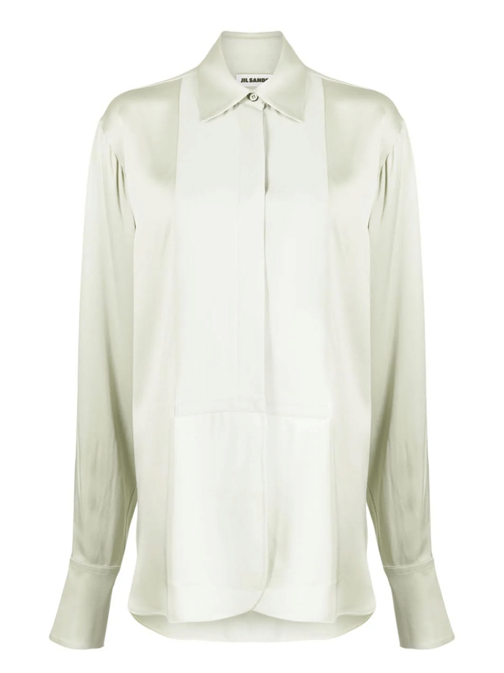 Jil-Sander-Relaxed-Fit-Shirt-With-Contrast-Green-1