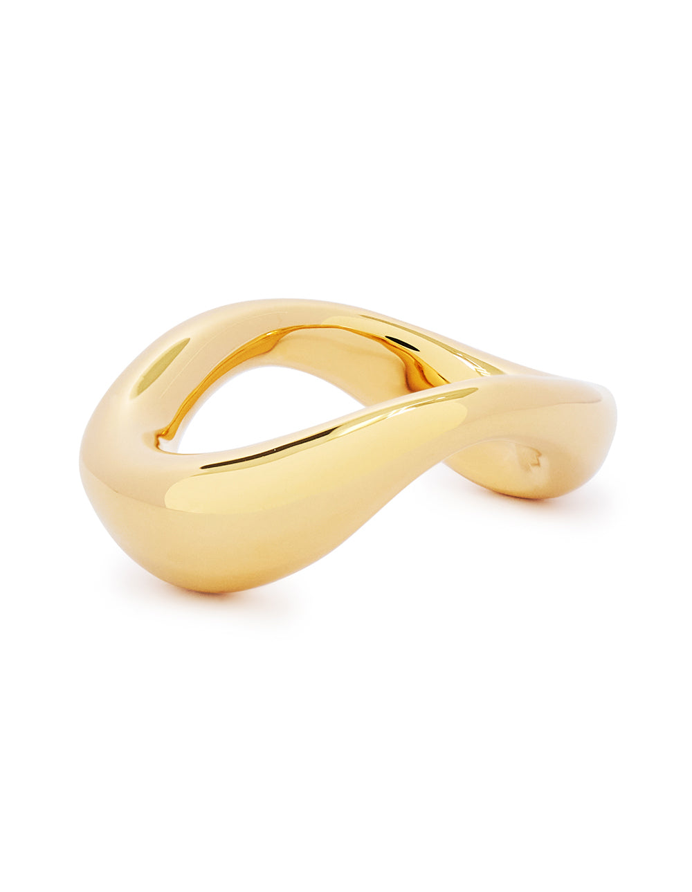 Jil Sander Scented Chain Ring Gold 2