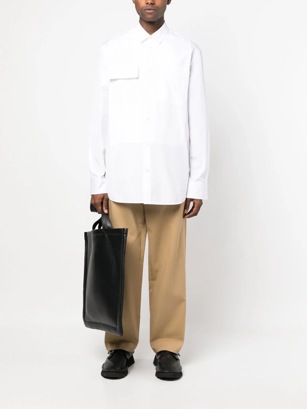 Jil-Sander-Straight-Relaxed-Fit-Pointed-Shirt-White-2