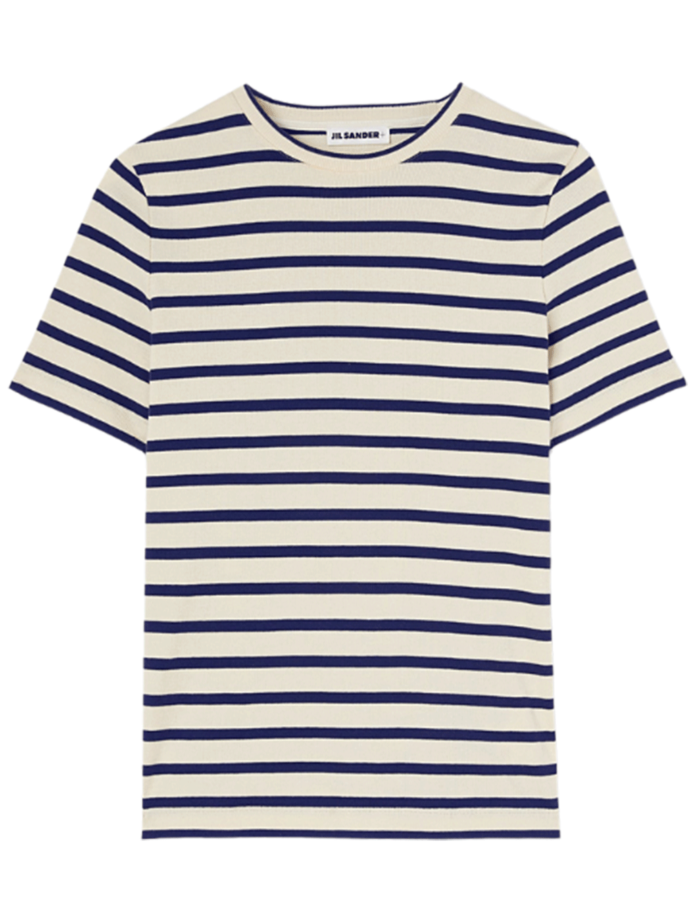 Jil-Sander-Stripe-Short-Sleeve-T-Shirt-Dark-Blue-1