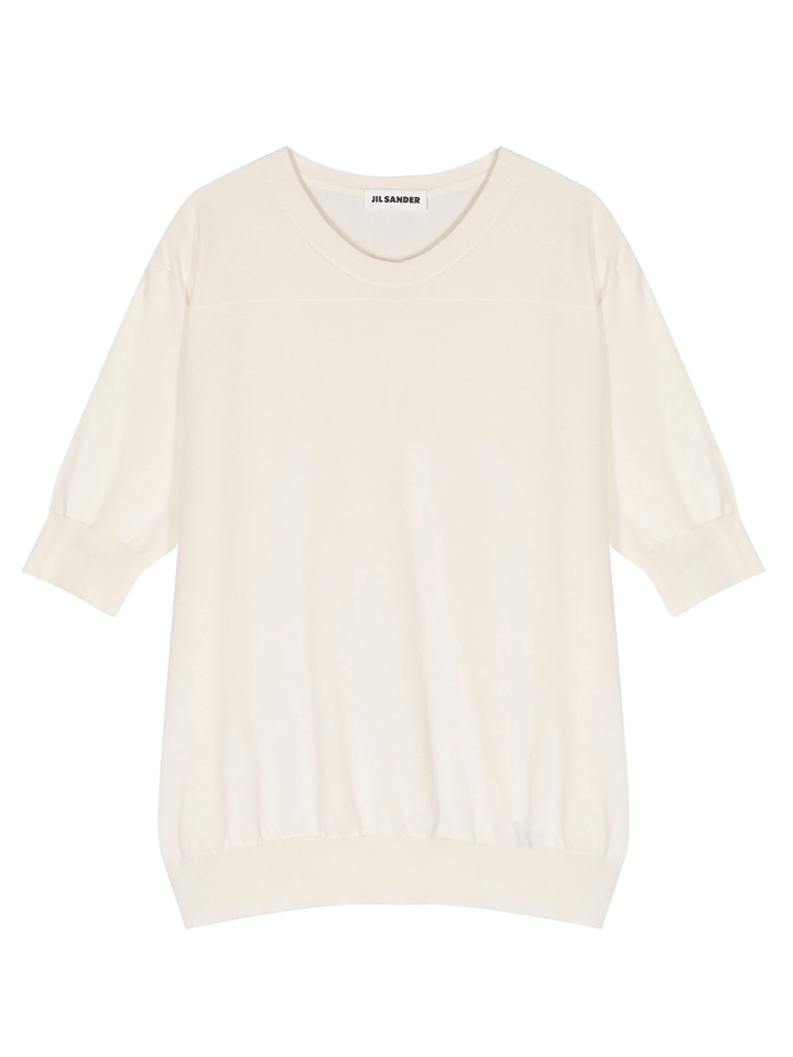 Jil-Sander-Superfine-Cotton-Knit-Top-White-1