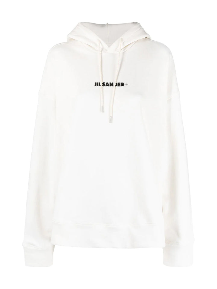     Jil-Sander-Sweatershirt-With-Hood-Natural-1