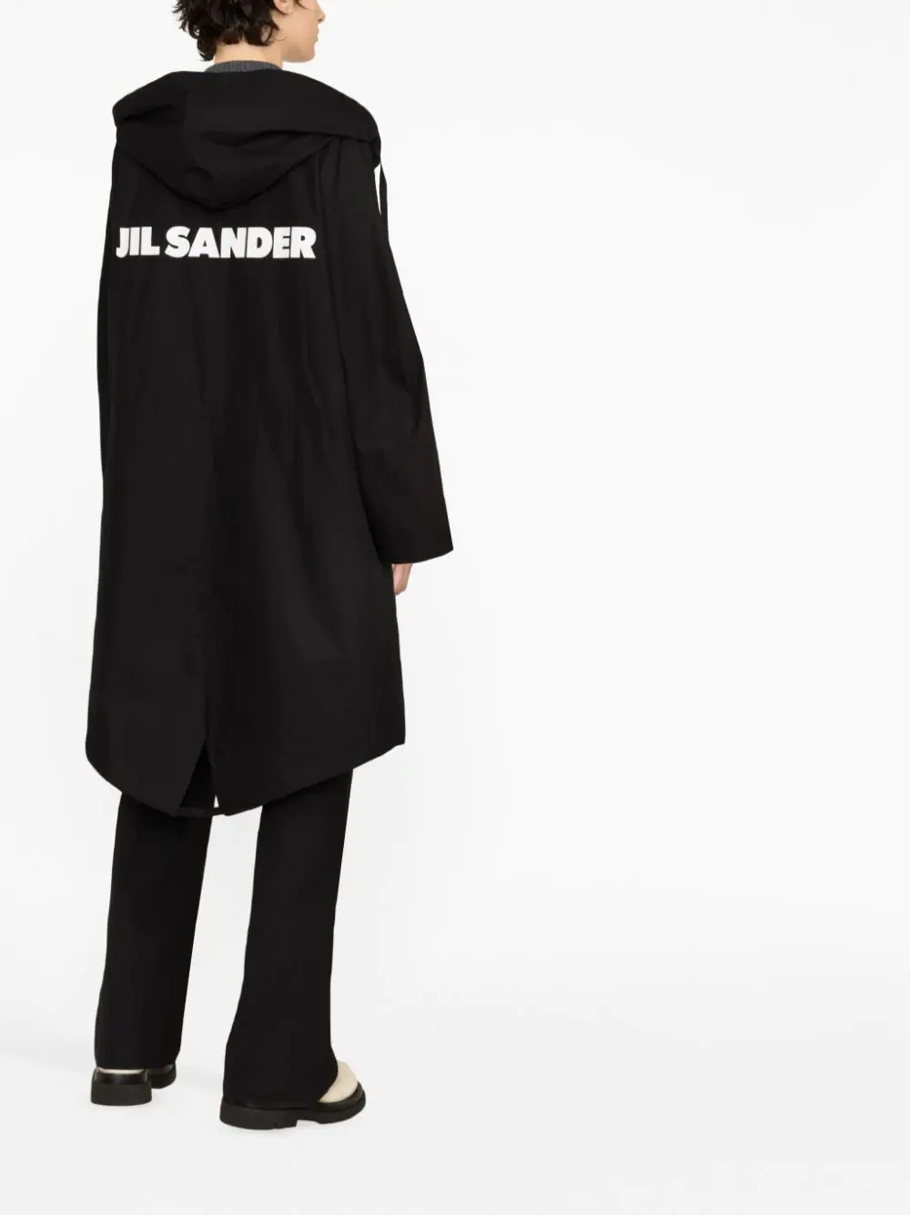 Jil Sander Trench Black 2