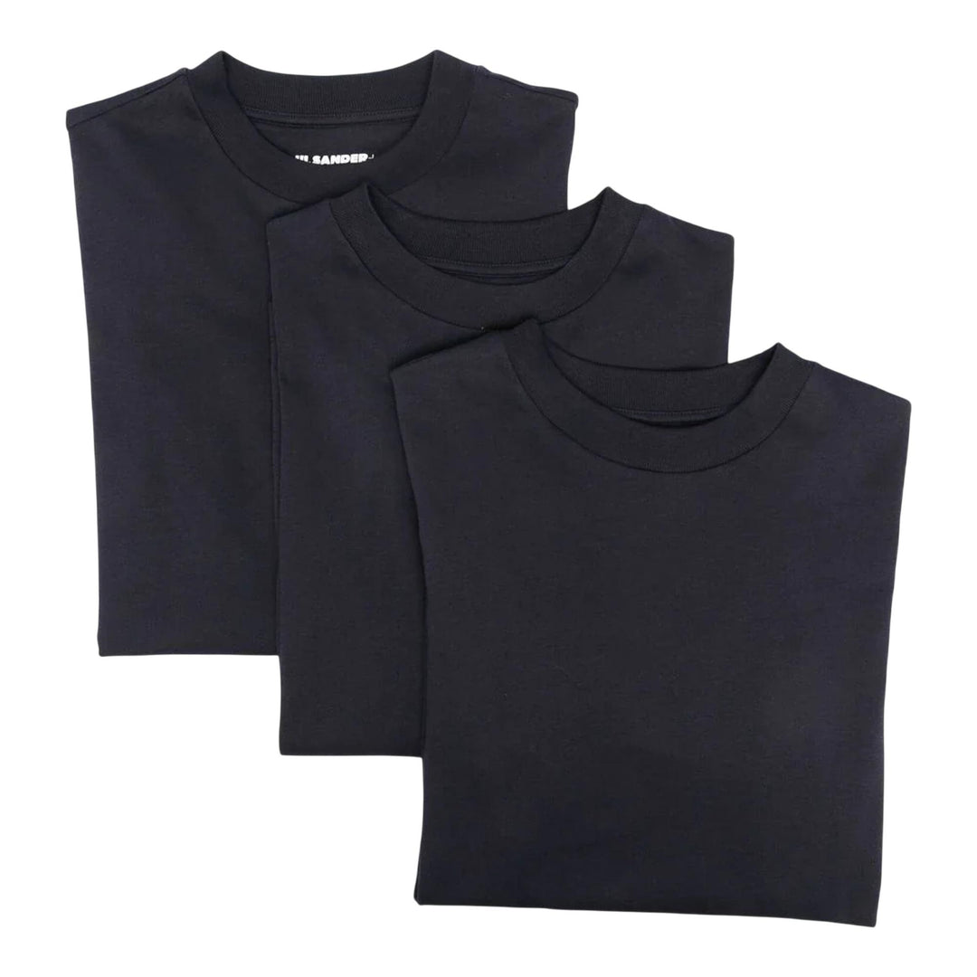 Club21 - Jil Sander - 3 Pack T-Shirt - TEES - Navy