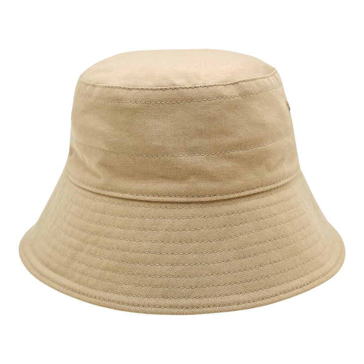 Club21 - Jil Sander - Bucket Hat Leather Patch Logo - HATS - Khaki