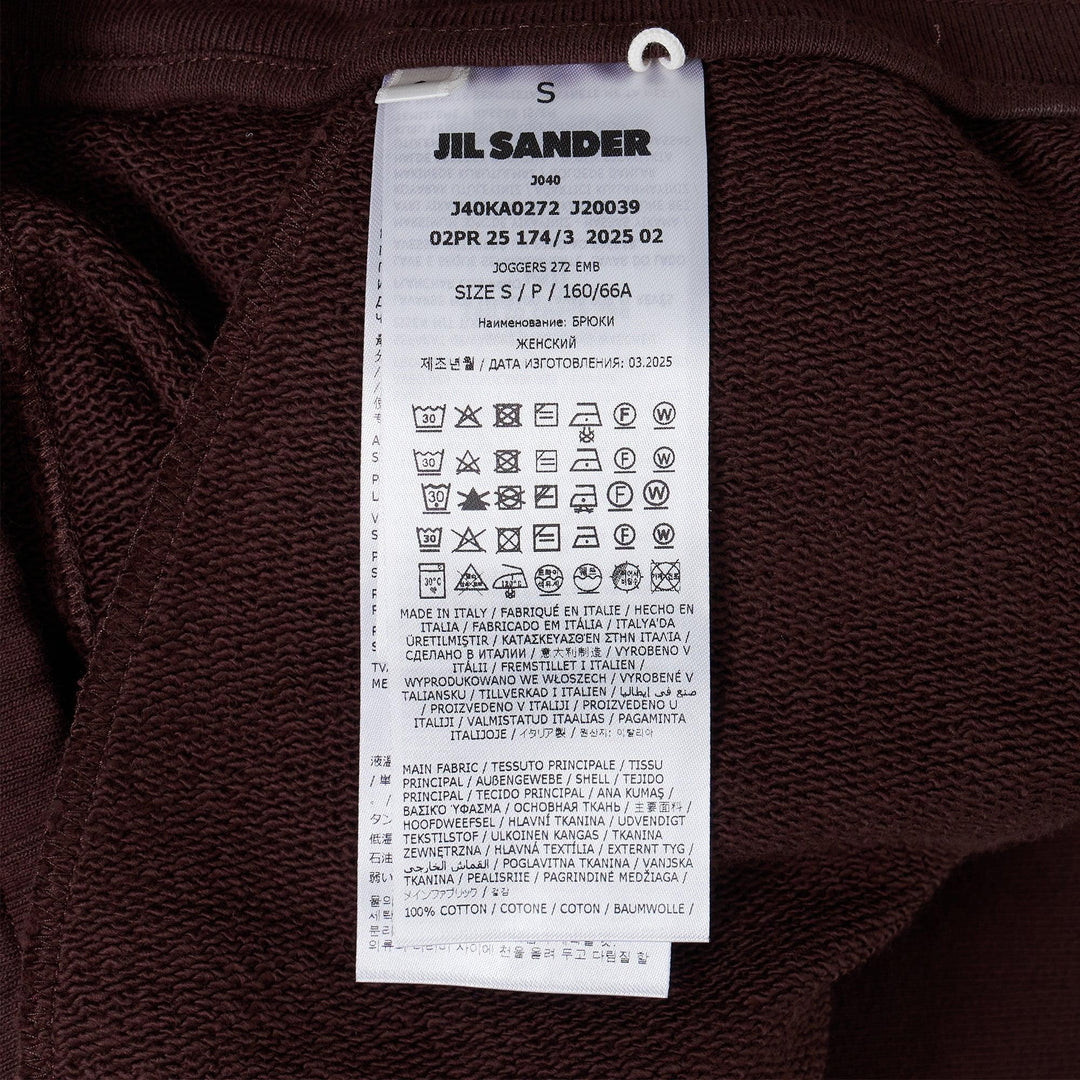 Club21 - Jil Sander - Joggers - SWEATPANTS - Dark Brown