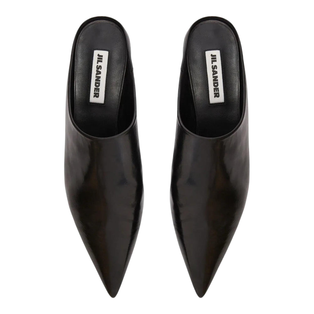Club21 - Jil Sander - Pointy Mule New Tripon - HEELS - Black