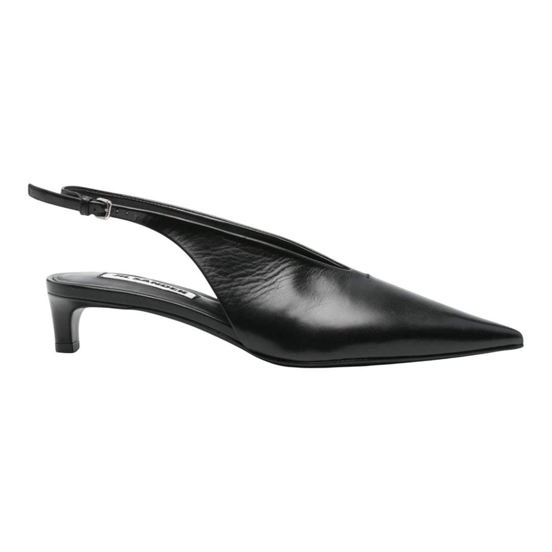 Club21 - Jil Sander - Pointy Sling Back New Tripon - HEELS - Black
