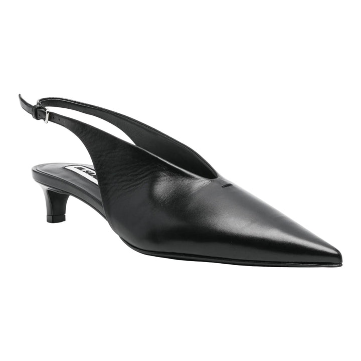 Club21 - Jil Sander - Pointy Sling Back New Tripon - HEELS - Black
