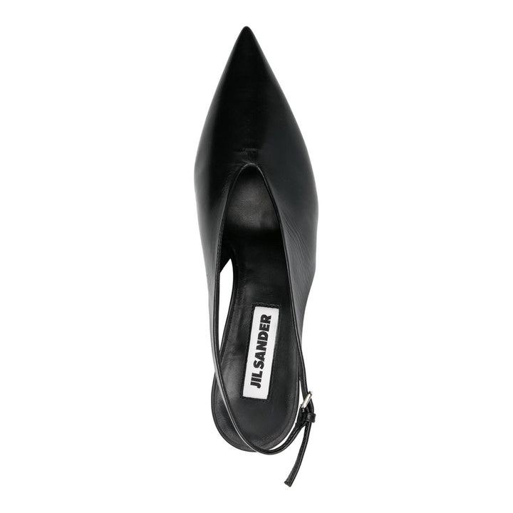 Club21 - Jil Sander - Pointy Sling Back New Tripon - HEELS - Black