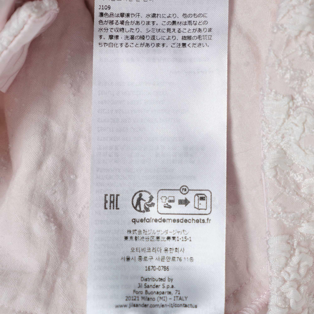 Club21 - Jil Sander - Skirt 3D Flower Viscose Gauffr - SKIRTS - Pink