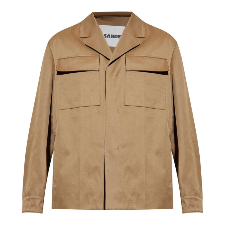 Club21 - Jil Sander - Textured Workwear Jacket - JACKETS - Brown