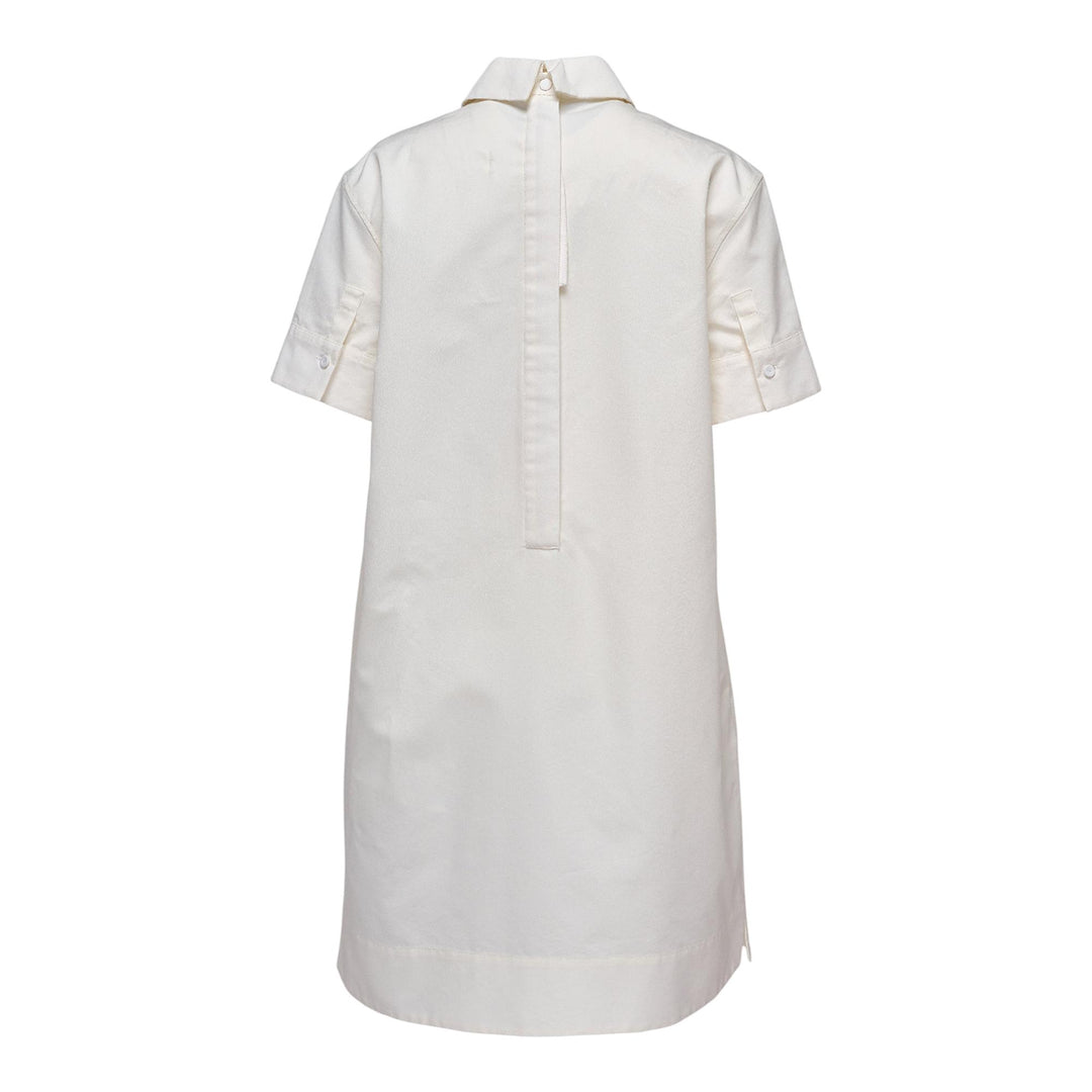 Club21 - Jil Sander - Tunic Dress With Clean Front - WOVEN DRESSES - Off-White