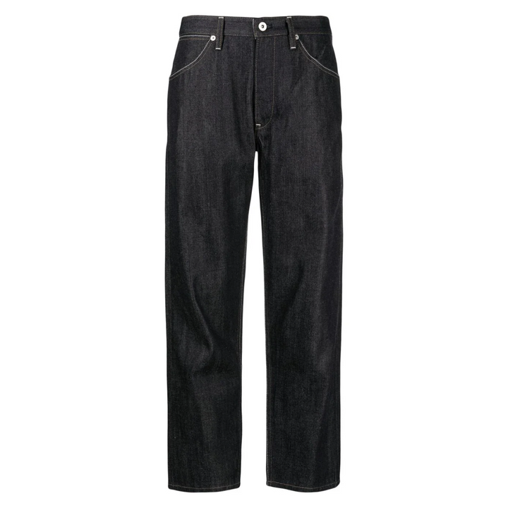 Twisted Denim Trousers