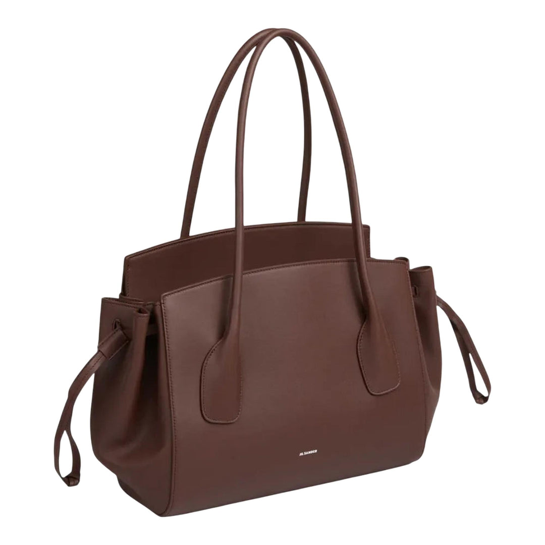 Club21 - Jil Sander - Voyager Small Bag - HANDBAGS - Dark Brown