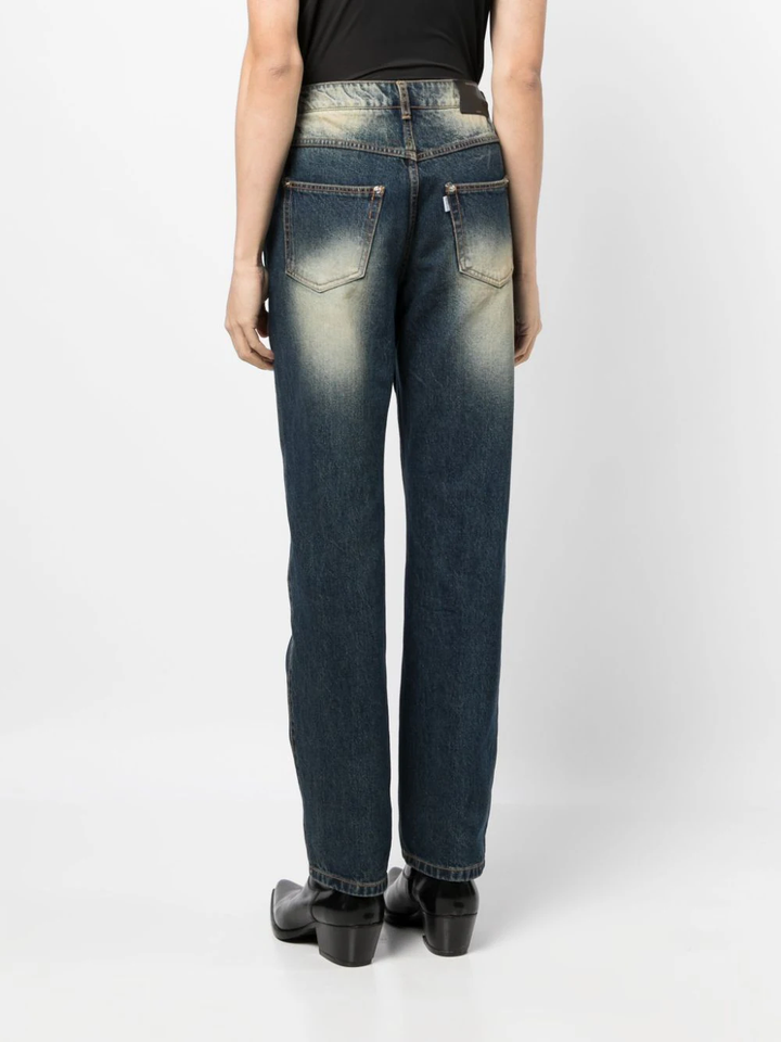 Juntae-Kim-Gathered-Corset-Denim-Trousers-Blue-4