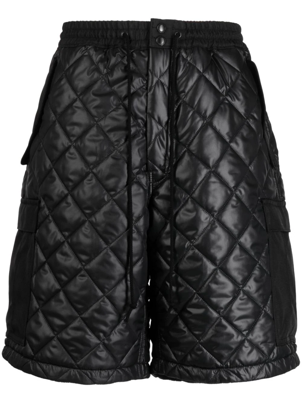 Junya-Watanabe-Quilted-Shorts-Black-1