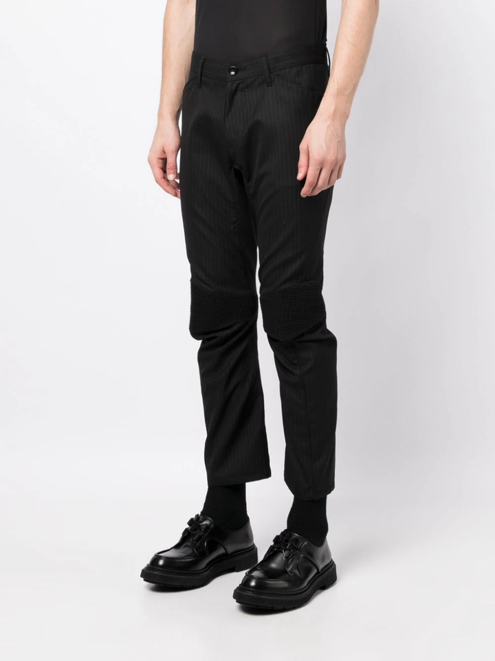 Junya-Watanabe-Stripe-Pants-Black-3