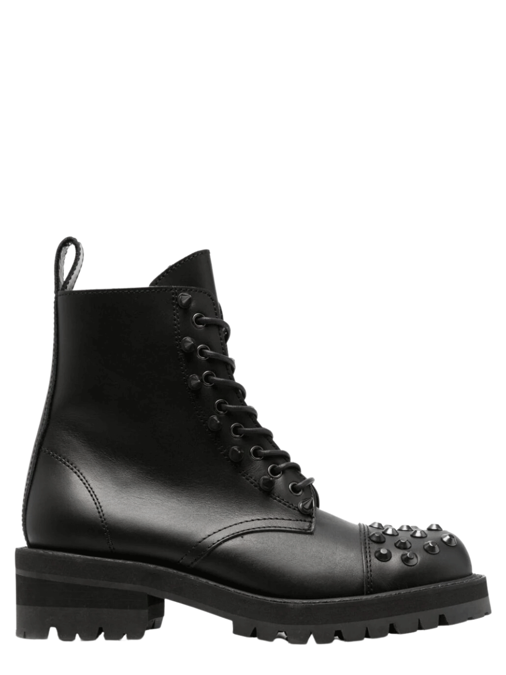 Junya-Watanabe-Studded-Toe-Cap-Boots-Black-1