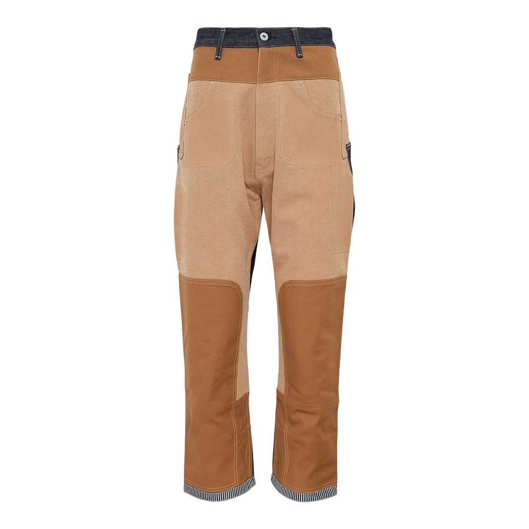 Club21 - Junya Watanabe - Cotton Denim Canvas Jeans - JEANS - Brown