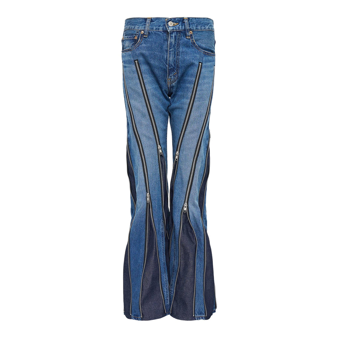 Club21 - Junya Watanabe - Cotton Denim Levi'S Pants - JEANS - Blue