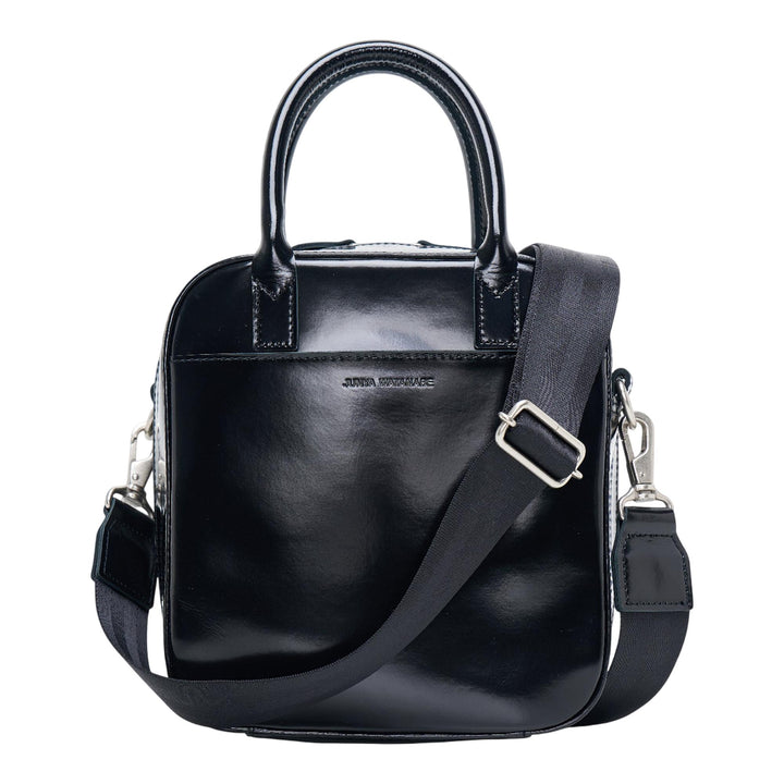 Club21 - Junya Watanabe - Glazed Leather Crocodile Crossbody - CROSS BODY - Black