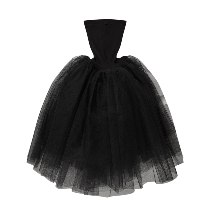 Nylon Hard Tulle x Nylon Stock Dress