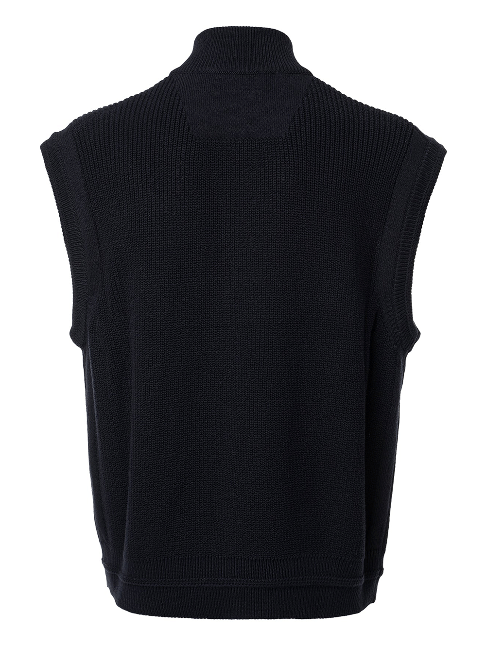 Juun.J-16-Gauge-Zip-Up-Vest-Black-2