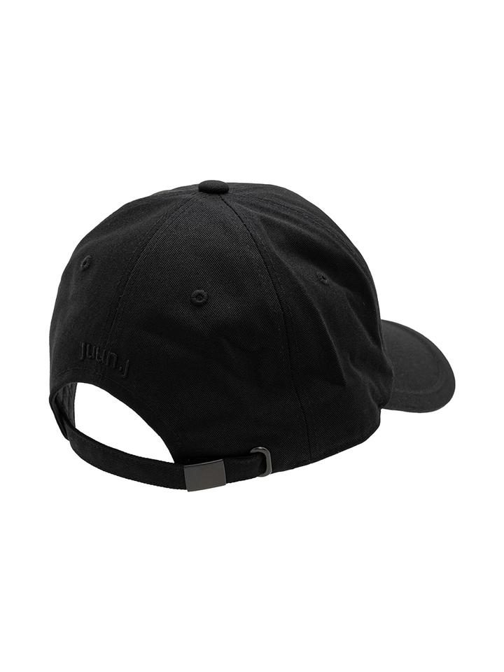 Juun.J-Cotton-Logo-Ball-Cap-Black-4