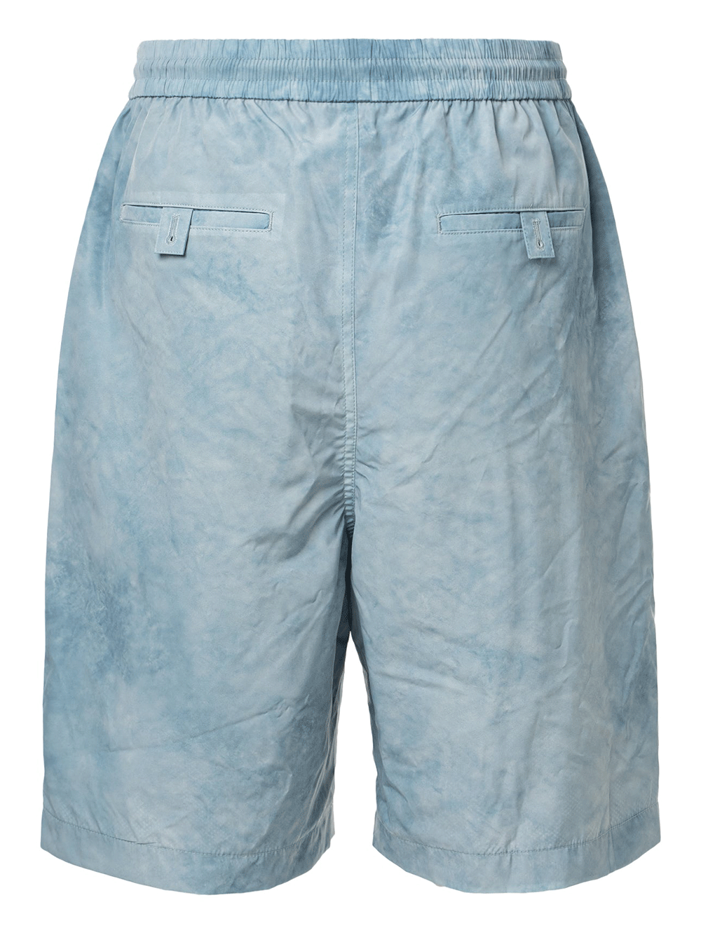 Juun.J-Dyeing-Like-Polyester-Shorts-Green-2