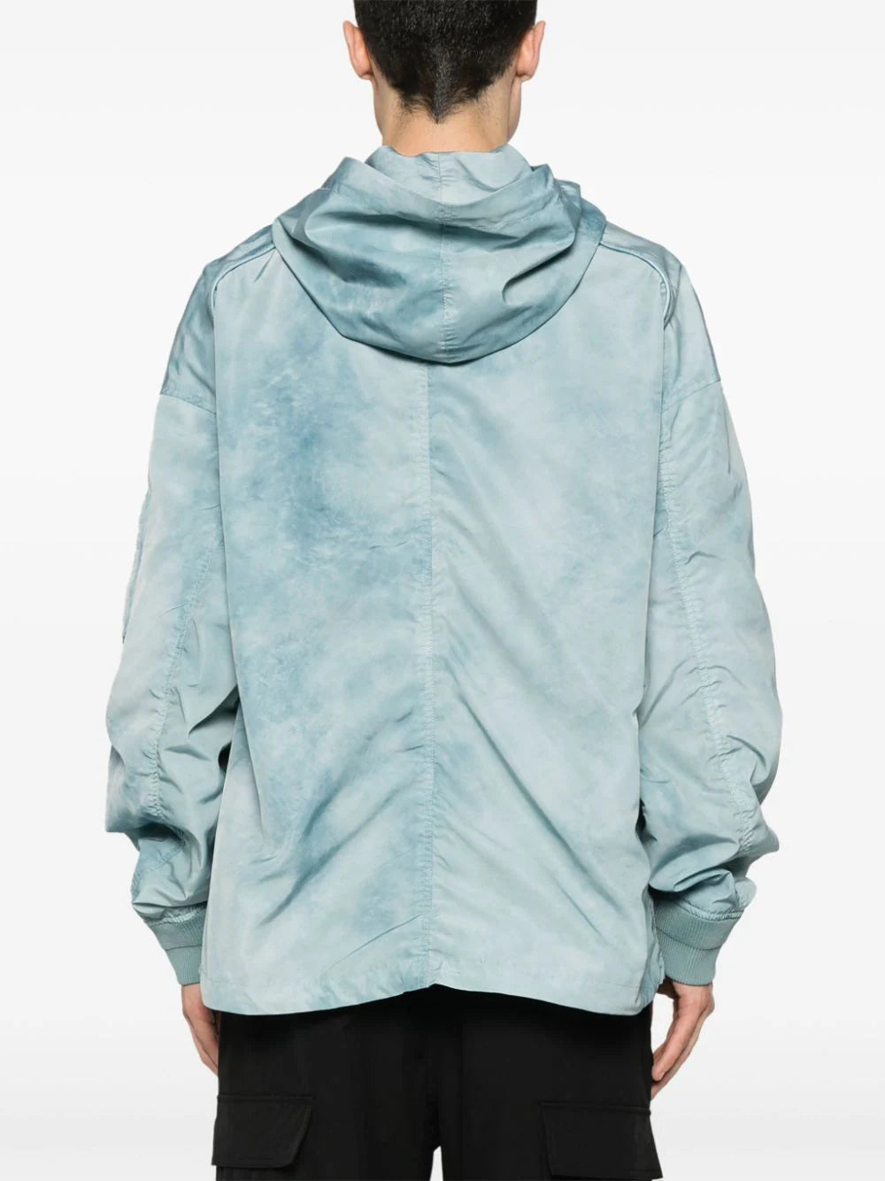 Juun.J-Dyeing-Like-Puckering-Hoodie-Green-4