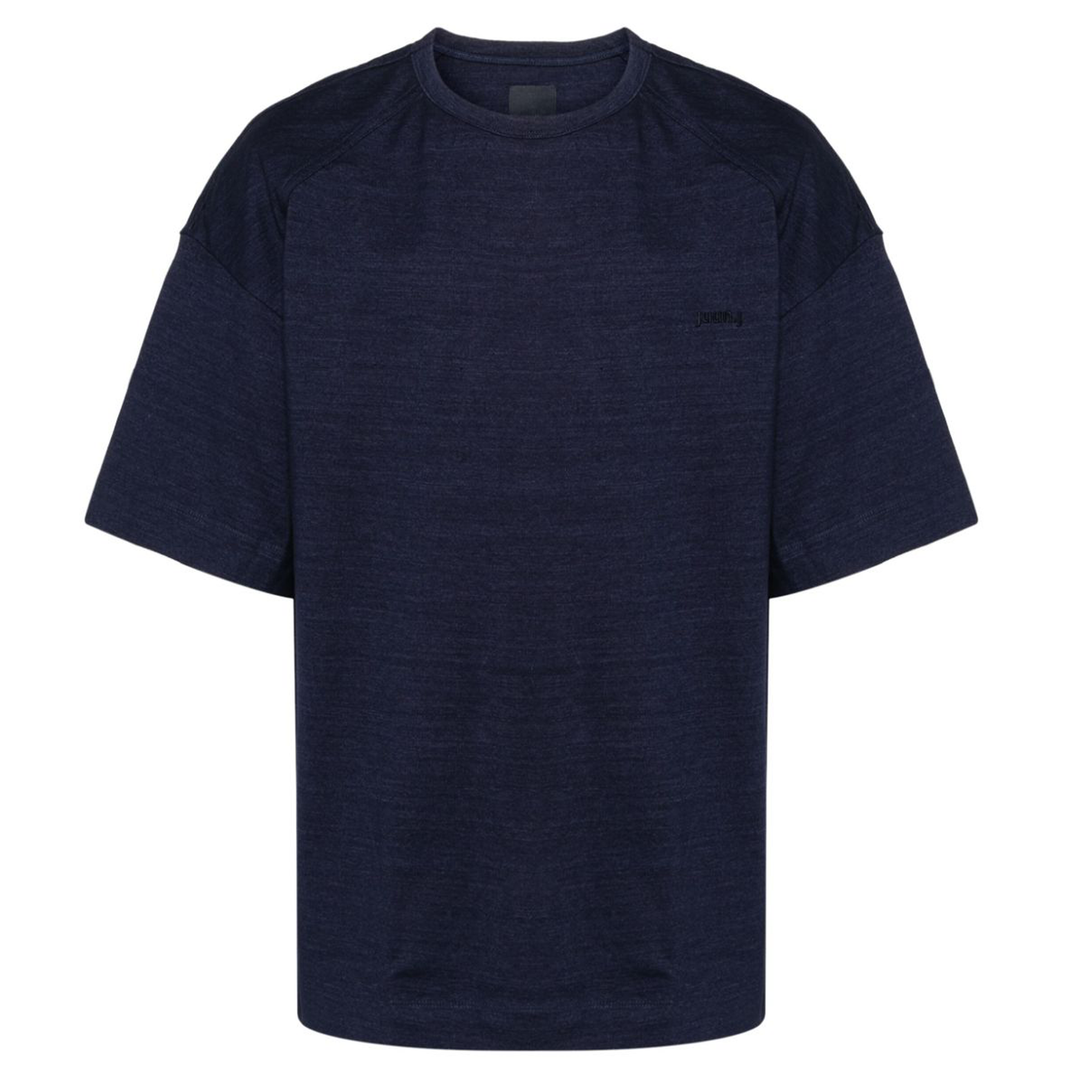 Juun.J_Indigo_Single_Jersey_T-Shirt_Blue