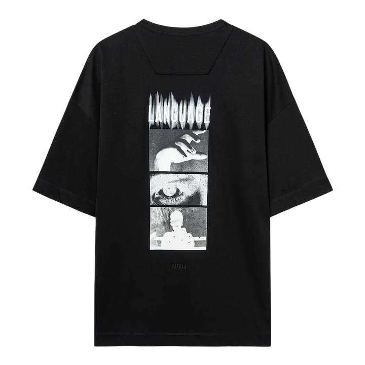 Language Graphic Semi-Over Fit Tee