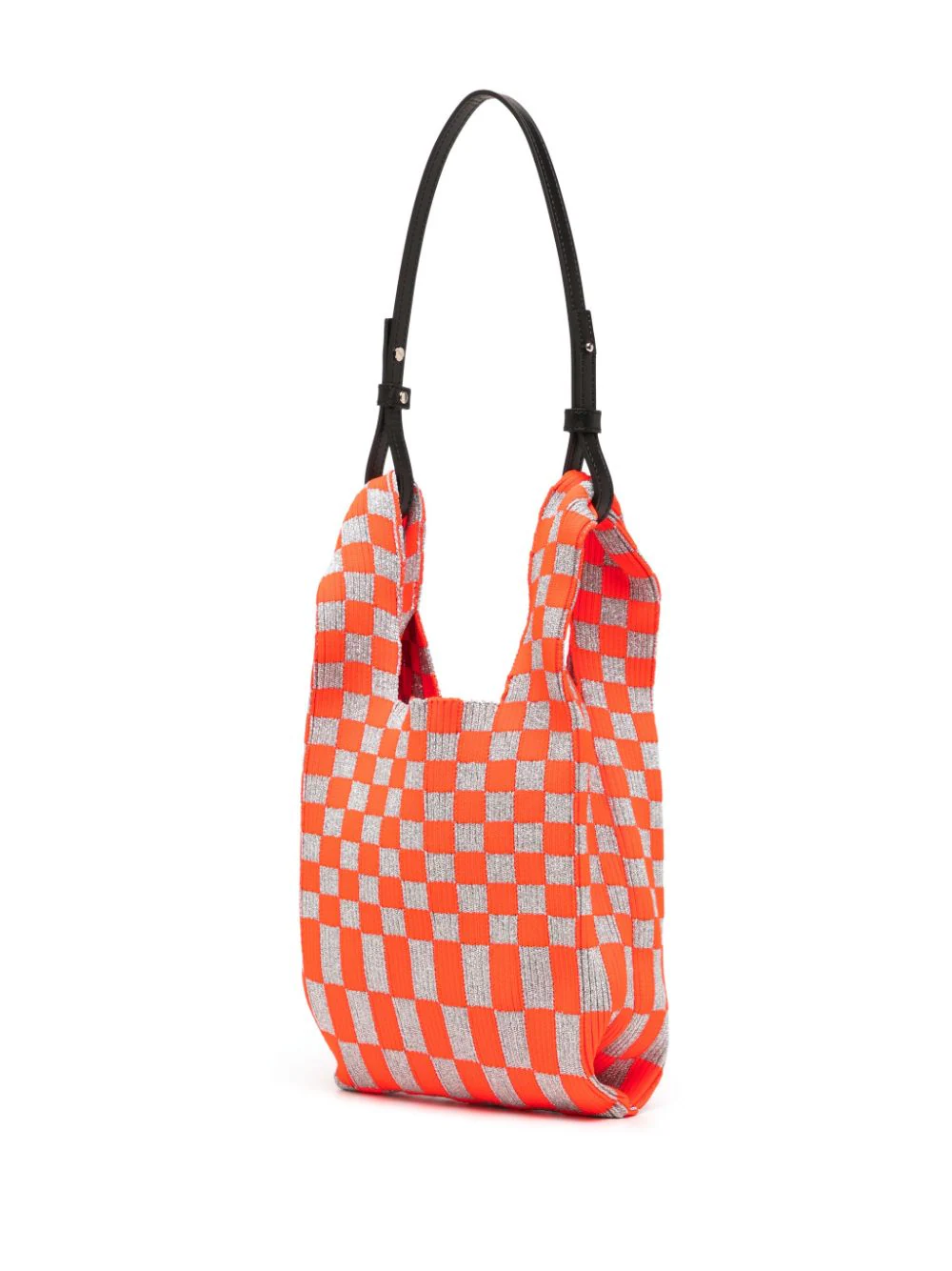 Lastframe-Metallic-Ichimatsu-Market-Bag-Orange-3