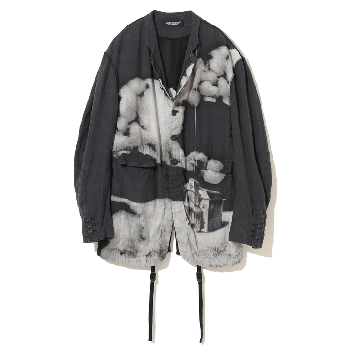 Latecheckou_Long_Sleeve_House_Graphic_Jacket_Black