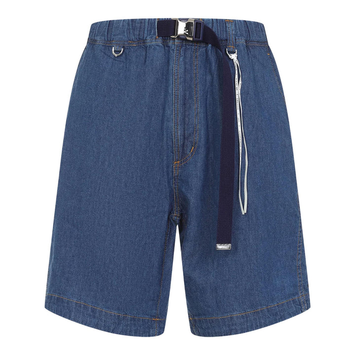 Club21 - MASTERMIND - Belted Easy Denim Shorts - SHORTS - Indigo