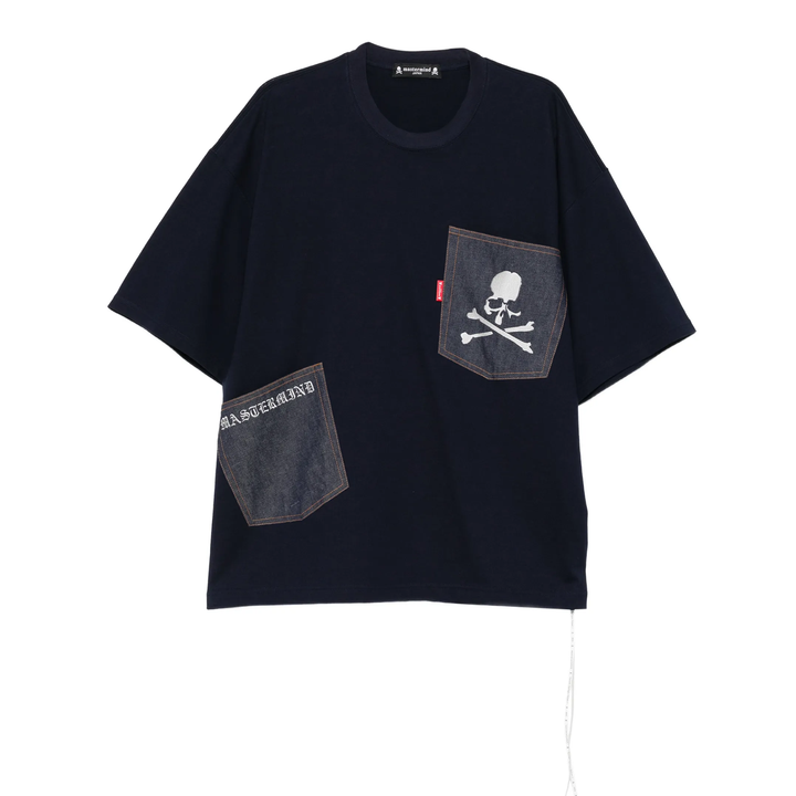 Boxy Fit Denim Pocket Tee