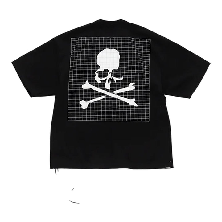 Club21 - MASTERMIND - Boxy Grid Tee - TEES - Black