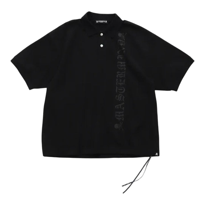 MASTERMIND_Boxy_Skull_Polo_Shirt_Black