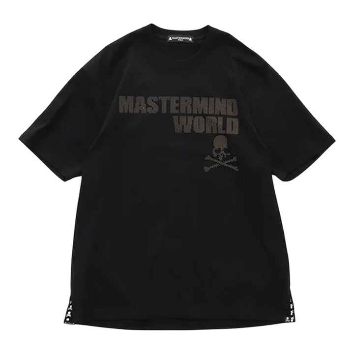 Club21 - MASTERMIND - Regular Fit Studded Tee - TEES - Gold