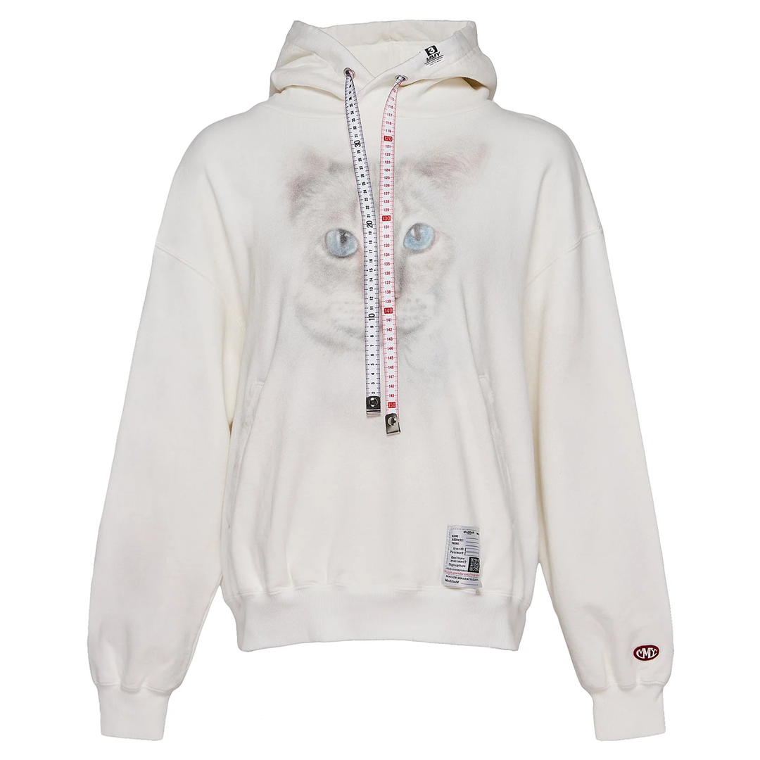 Cat Printed Hoodie