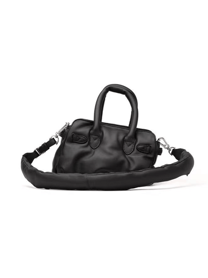 MIHARA-YASUHIRO-Puffer-Bag-Black-3