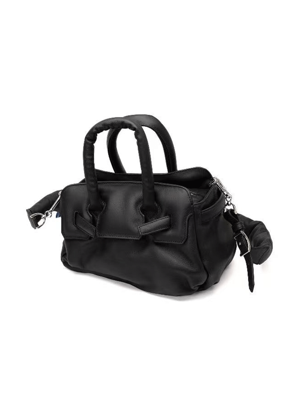 MIHARA-YASUHIRO-Puffer-Bag-Black-6