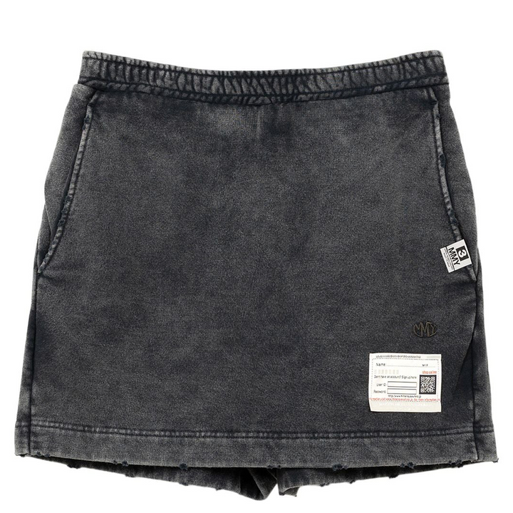 Bleached Skirt Like Pants