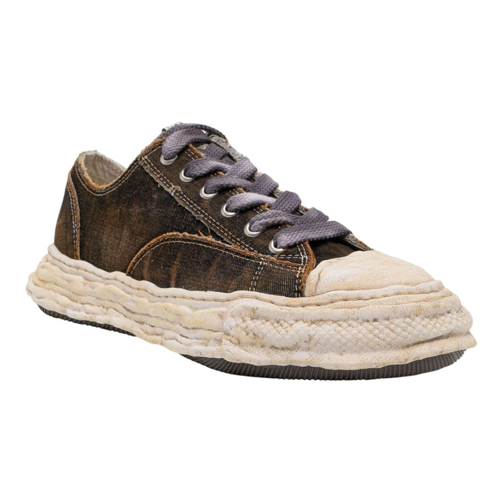 Club21 - MIHARA YASUHIRO - PETERSON 23 Original Sole Wash Denim Low Sneakers - SNEAKERS - Black