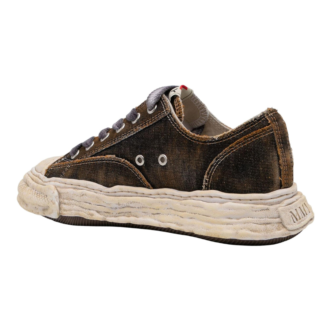Club21 - MIHARA YASUHIRO - PETERSON 23 Original Sole Wash Denim Low Sneakers - SNEAKERS - Black