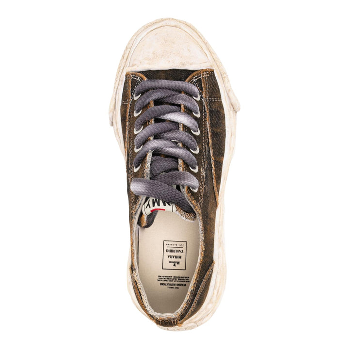 Club21 - MIHARA YASUHIRO - PETERSON 23 Original Sole Wash Denim Low Sneakers - SNEAKERS - Black